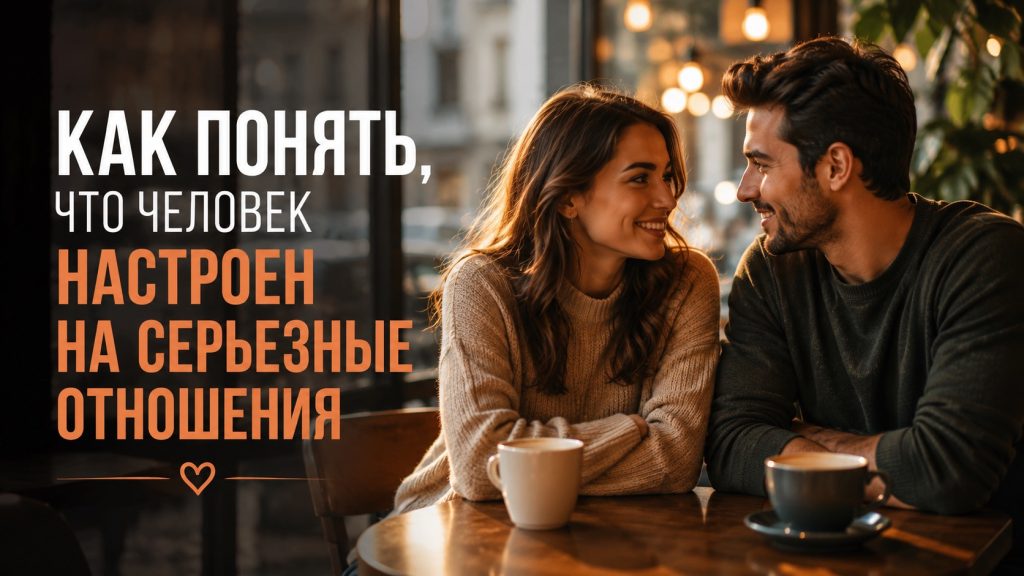 Как понять, что человек настроен на серьезные отношения